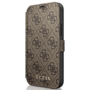 GUFLBKSP12S4GB Guess 4G Book Pouzdro pro iPhone 12 mini 5.4 Brown