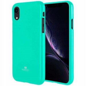 Silikónové puzdro na iPhone 12 Pro Max Mercury i-Jelly mentolové