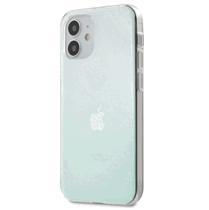 Puzdro Guess GUHCP12S3D4GIRBL na Apple iPhone 12 mini 3D Raised transparentné