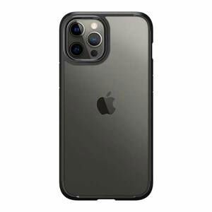 Silikónový kryt Apple iPhone 12/12 Pro Spigen Ultra Hybrid Matte čierne