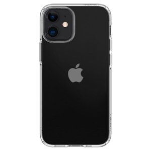 Silikónové puzdro na Apple iPhone 12 mini Spigen Crystal Flex transparentné