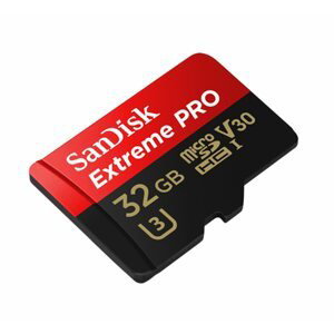 Pamťová karta SanDisk Extreme Pro microSDHC 32GB 100MB/s + ada.