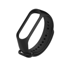 Tactical Silikonový náramok pre Xiaomi Mi Band 3/4 Black