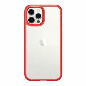 Silikónové puzdro na Apple iPhone 12 Mini Spigen Neo Hybrid červené