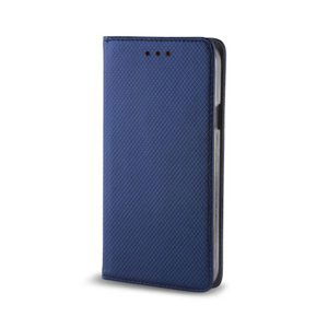 Diárové puzdro na Motorola Moto E6 Play Smart Magnet modré