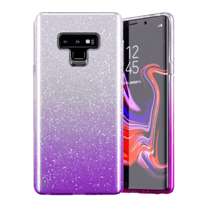 Silikónové puzdro na Samsung Galaxy A6 A600 Shine Bling fialové