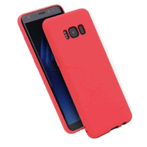 Silikónové puzdro na Motorola Moto E7 Plus/G9 Play Matt TPU červené