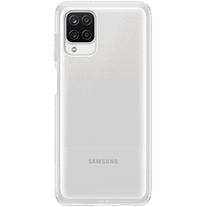Silikónové puzdro Samsung na Samsung Galaxy A12 A125/M12 M127 EF-QA125TTE Soft Clear transparentné