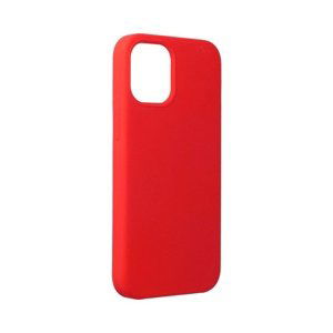 Silikónové puzdro Forcell Silicone pre iPhone 12 mini červené