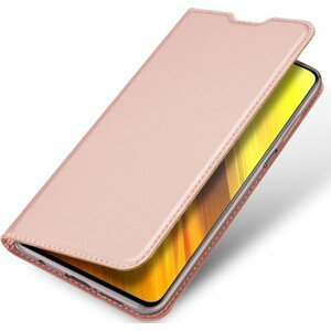 Diárové puzdro na Huawei P Smart 2021 Dux Ducis Skin Pro ružovo-zlaté