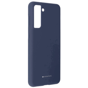 Silikónové puzdro na Samsung Galaxy S21 5G Mercury Silicone modré