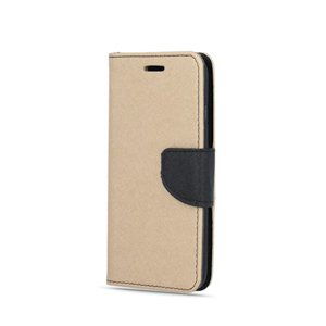 Diárové puzdro na Samsung Galaxy S20 FE/S20 FE 5G Fancy Book zlato čierne