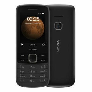 Nokia 225 4G, Dual SIM, black - SK distribúcia