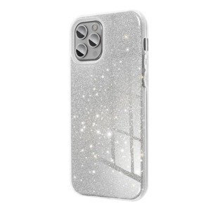 Silikónové puzdro na Samsung Galaxy A32 5G Forcell SHINING strieborné