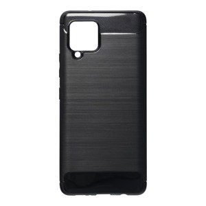 Silikónové puzdro na Samsung Galaxy A42 5G Forcell Carbon čierne