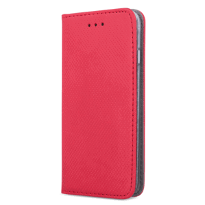 Diárové puzdro na Motorola Moto G9 Power Smart Book červené