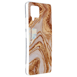 Silikónové puzdro na Samsung Galaxy A42 5G Forcell MARBLE COSMO vzor 09