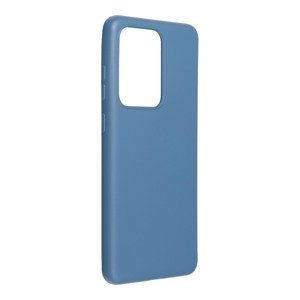 Silikónové puzdro na Samsung Galaxy S21 Ultra 5G Forcell Silicone Lite modré