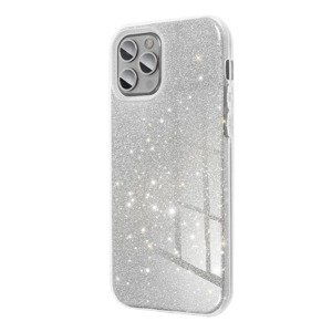 Silikónové puzdro na Samsung Galaxy A52/A52 5G Forcell SHINING strieborné