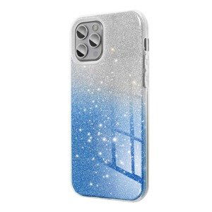Silikónové puzdro na Samsung Galaxy A12 A125 Forcell SHINING strieborno-modré
