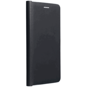 Diárové puzdro na Xiaomi Redmi Note 9T 5G Forcell Luna Silver čierne