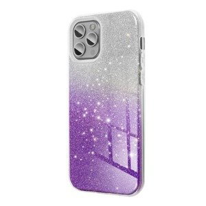 Silikónové puzdro na Samsung Galaxy S20 Forcell SHINING strieborno fialové