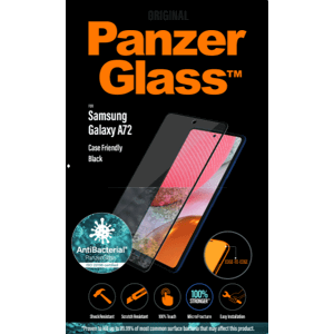 Tvrdené sklo na Samsung Galaxy A72/A72 5G PanzerGlass AB čierne