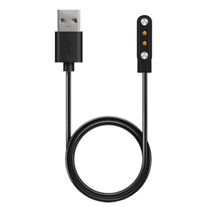 Nabíjací kábel na Haylou Solar LS05 Tactical USB čierny