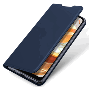 Diárové puzdro na Samsung Galaxy S21 Ultra 5G Dux Ducis Skin X modré