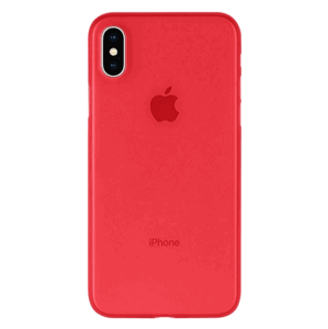 Silikónové puzdro na Apple iPhone X/XS Mercury Ultra Skin červené