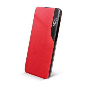 Diárové puzdro na Samsung Galaxy A42 5G View Elegance červené
