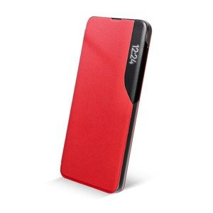 Diárové puzdro na Samsung Galaxy A72/A72 5G View Elegance červené