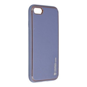 Plastové puzdro na Apple iPhone 7/8/SE 2020 Forcell LEATHER modré