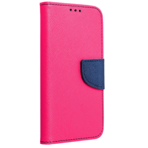 Diárové puzdro na Apple iPhone 5/5s/SE Fancy ružovo-modré