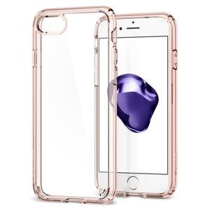 Odolné puzdro na Apple iPhone 7/8/SE 2020 Spigen Ultra Hybrid 2 rose crystal