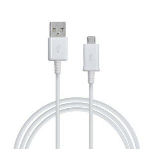 Kábel Samsung ECB-DU4EWE USB - Micro USB 1.5m biely (bulk)