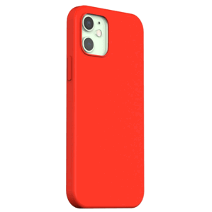 Silikónové puzdro na Apple iPhone 12 mini ARAREE Typoskin červené