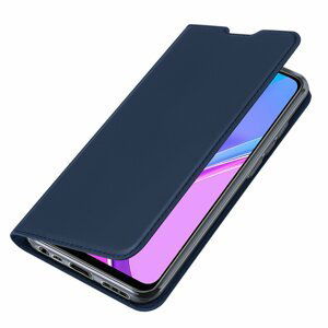 Diárové puzdro na Xiaomi Redmi 9 Dux Ducis Book Skin Pro modré