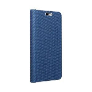 Diárové puzdro na Samsung Galaxy S21 Plus 5G Forcell Luna Carbon modré