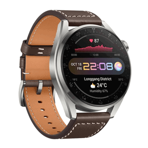 Huawei Watch 3 Pro hnedé