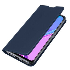 Diárové puzdro na Motorola Moto G9 Play/E7 Plus Dux Ducis Book Skin Pro modré