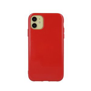 Silikónové puzdro na Apple iPhone XR Jelly trblietavé červené