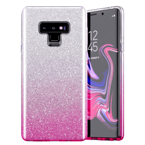 Silikónové puzdro na Samsung Galaxy A22 Shine Bling ružové