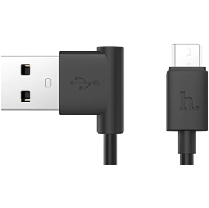 Kábel HOCO L UPM10, USB na microUSB, 1m, čierny