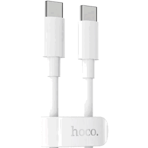 Kábel HOCO High Power X51, USB-C na USB-C PD 100W, 1m, biely