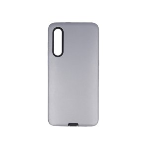 Silikónové puzdro na Xiaomi Redmi 9T/Poco M3 Defender Smooth strieborné