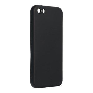 Silikónové puzdro na Apple iPhone 5/5s/se Forcell Silicone Lite čierne