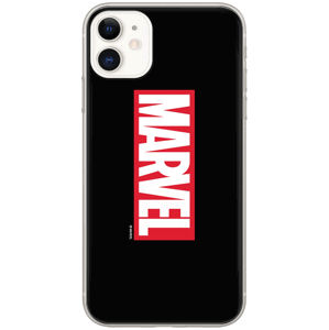 Silikónové puzdro na Apple iPhone 12/12 Pro Marvel čierne