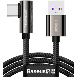 Kábel Baseus Legend CATCS-C01, USB na USB-C 66W, 2m, čierny