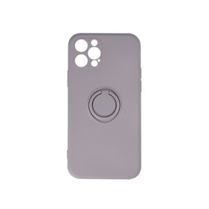 Silikónové puzdro na Apple iPhone 7/8 Plus Finger Grip sivé